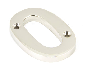 From The Anvil's Polished Nickel Polished Nickel Numeral; #number_0