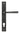 From The Anvil's Aged Bronze Avon Slimline Lever Espag. Lock Set; #finish_aged-bronze