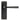 From The Anvil's Aged Bronze Avon Lever Latch Door Handles; #finish_aged-bronze
