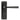 From The Anvil's Aged Bronze Avon Lever Bathroom Door Handles; #finish_aged-bronze
