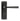 From The Anvil's Aged Bronze Avon Lever Bathroom Door Handles; #finish_aged-bronze