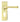 From The Anvil's Aged Brass Avon Lever Euro Lock Door Handles; #finish_aged-brass