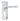From The Anvil's Polished Chrome Avon Lever Euro Lock Door Handles; #finish_polished-chrome