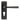 From The Anvil's Aged Bronze Avon Lever Euro Lock Door Handles; #finish_aged-bronze
