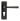 From The Anvil's Aged Bronze Avon Lever Euro Lock Door Handles; #finish_aged-bronze