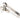 From The Anvil's Polished Nickel Locking Avon Fastener; #finish_polished-nickel