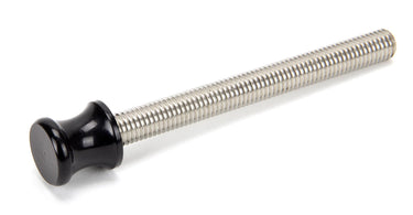 From The Anvil's Black SS 110mm Threaded Bar; #finish_black