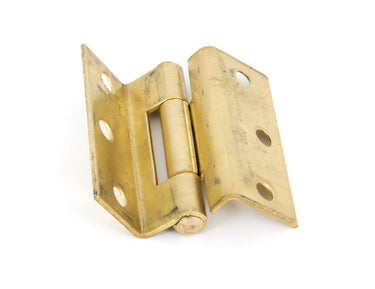 From The Anvil's  2 ½" Self-Coloured Brass Stormproof Hinge 1951 (pair); #finish_self-coloured-brass