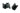 From The Anvil's Black 2 ½" Stormproof Hinge 1951 (pair); #finish_black