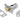 From The Anvil's Satin Chrome Security Window Bolt; #finish_satin-chrome