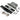 From The Anvil's Black BS 5 Lever Deadlock KD; #finish_black