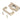 From The Anvil's Polished Nickel ½ Rebate Kit for Latch and Deadbolt; #finish_polished-nickel
