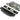 From The Anvil's Black Heavy Duty Bathroom Mortice Lock; #finish_black