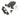 From The Anvil's Black 5" Horizontal 3 Lever Sash Lock; #finish_black