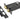 From The Anvil's Black Horizontal Bathroom Lock; #finish_black