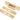 From The Anvil's Electro Brassed ½" Rebate Kit for Sash Lock; #finish_electro-brass