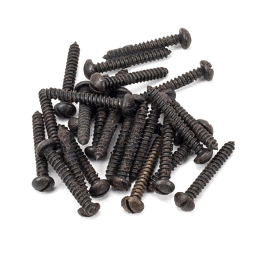 From The Anvil's Beeswax Round Head Screws (25); #finish_beeswax