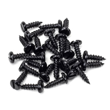 From The Anvil's Black Round Head Screws (25); #finish_black