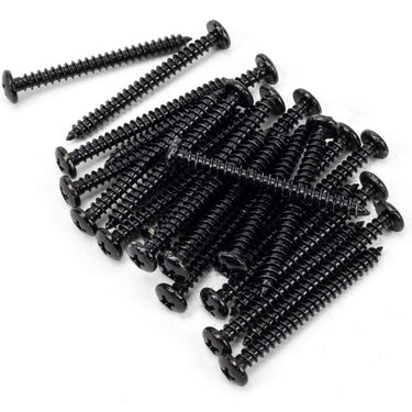 From The Anvil's Black Round Head Screws (25); #finish_black