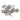 From The Anvil's Stainless Steel Countersunk Raised Head Screws (25); #finish_stainless-steel
