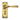 From The Anvil's Aged Brass Newbury Lever Bathroom Door Handles; #finish_aged-brass
