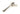 From The Anvil's Polished Nickel Locking Newbury Fastener; #finish_polished-nickel