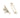 From The Anvil's Polished Nickel Locking Newbury Fastener; #finish_polished-nickel