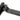 From The Anvil's Black Hook & Band Hinge - Cranked (pair); #finish_black