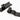 From The Anvil's Black Hook & Band Hinge - Cranked (pair); #finish_black
