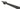 From The Anvil's Black Hook & Band Hinge - Cranked (pair); #finish_black