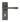 From The Anvil's External Beeswax Avon Lever Lock Door Handles; #finish_external-beeswax