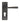 From The Anvil's External Beeswax Avon Lever Euro Lock Door Handles; #finish_external-beeswax