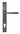 From The Anvil's External Beeswax Avon Slimline Lever Espag. Lock Set; #finish_external-beeswax