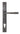 From The Anvil's External Beeswax Avon Slimline Lever Espag. Lock Set; #finish_external-beeswax