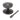 From The Anvil's External Beeswax Art Deco Centre Door Knob; #finish_external-beeswax