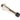 From The Anvil's Polished Nickel Projection Door Stop; #finish_polished-nickel