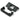 From The Anvil's Black  ½" Rebate Kit for Tubular Mortice Latch; #finish_black