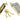 From The Anvil's PVD Brass 5 Lever Heavy Duty BS Sash Lock KA; #finish_pvd-brass