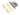 From The Anvil's PVD Brass Euro Profile Deadlock; #finish_pvd-brass