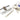From The Anvil's Polished Chrome 5 Pin Euro Cylinder; #finish_polished-chrome