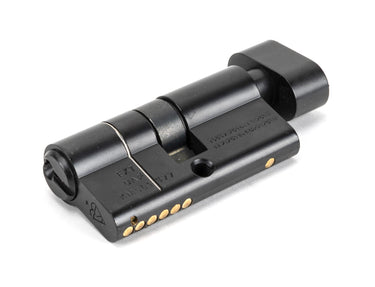 From The Anvil's Black 6 Pin Euro Cylinder/Thumbturn; #finish_black