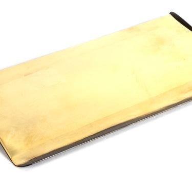From The Anvil's Aged Brass Letter Plate Cover; #finish_aged-brass