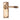 From The Anvil's Polished Bronze Reeded Lever Lock Door Handles; #finish_polished-bronze