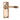 From The Anvil's Polished Bronze Reeded Lever Latch Door Handles; #finish_polished-bronze