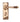 From The Anvil's Polished Bronze Reeded Lever Bathroom Door Handles; #finish_polished-bronze