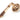 From The Anvil's Polished Bronze Reeded Lever on Rose Set; #finish_polished-bronze