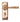 From The Anvil's Polished Bronze Newbury Lever Bathroom Door Handles; #finish_polished-bronze