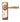 From The Anvil's Polished Bronze Newbury Lever Euro Lock Door Handles; #finish_polished-bronze