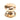 From The Anvil's Polished Bronze Mushroom Mortice/Rim Knob Set; #finish_polished-bronze