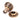 From The Anvil's Polished Bronze Heavy Beehive Mortice/Rim Knob Set; #finish_polished-bronze